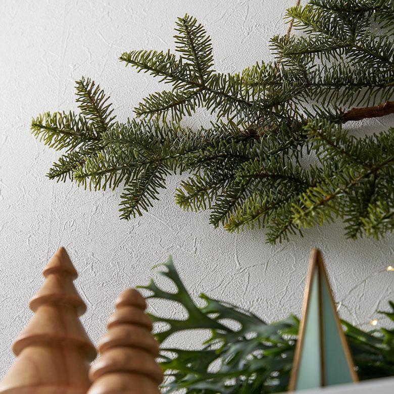 フェイク グリーン パイン 枝 ハンギング 造花 アーティフィシャル クリスマス スワッグ 壁 掛け デコレーション おしゃれ 北欧 雑貨 インテリア 西海岸 94163 | ブランド登録なし | 02