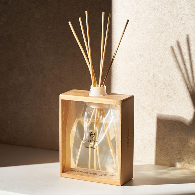 G0828-03★SCETEE ルームディフィーザー 本体　3点セット 本体】スクエアスチールパイプフィッティングルーム パネル