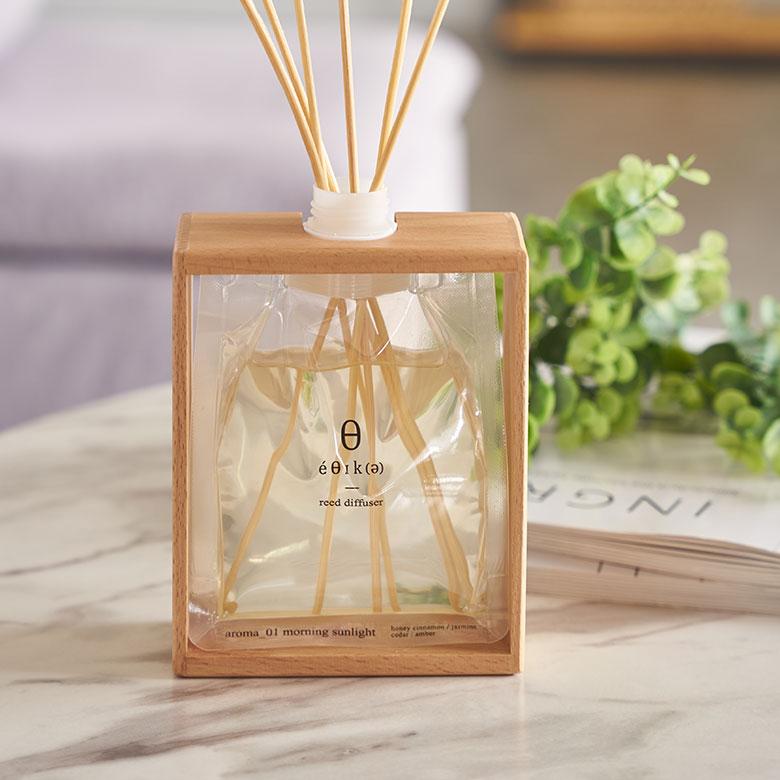 ディフューザー スティック セット 大容量 詰め替え リフィル交換 リード ルーム フレグランス サステナブル トイレ 玄関 おしゃれ 北欧 雑貨 西海岸風 94164 | ブランド登録なし | 05
