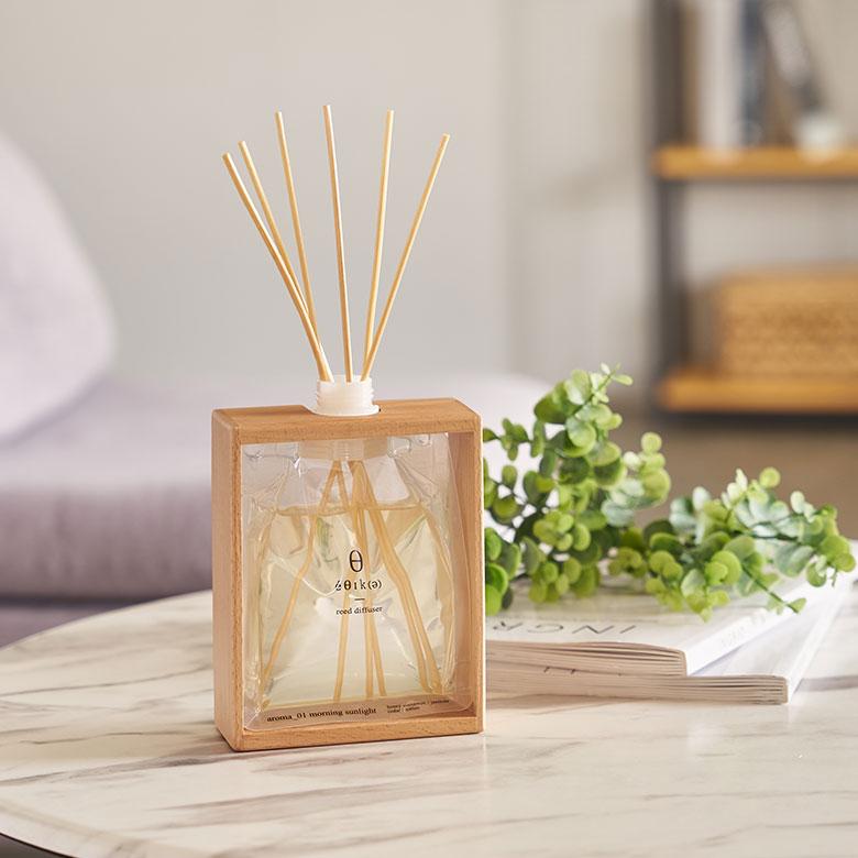 ディフューザー スティック セット 大容量 詰め替え リフィル交換 リード ルーム フレグランス サステナブル トイレ 玄関 おしゃれ 北欧 雑貨 西海岸風 94164 | ブランド登録なし | 10