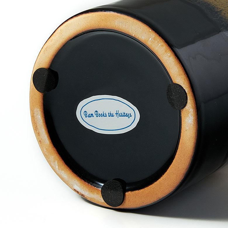 フラワー ベース 花 瓶 びん 水入れ 可 約 W 9.5cm D 9.5cm H 30cm 陶器 アースカラー クラック 貫入 おしゃれ 北欧 リゾート インテリア 雑貨 西海岸風 94167 | ブランド登録なし | 20