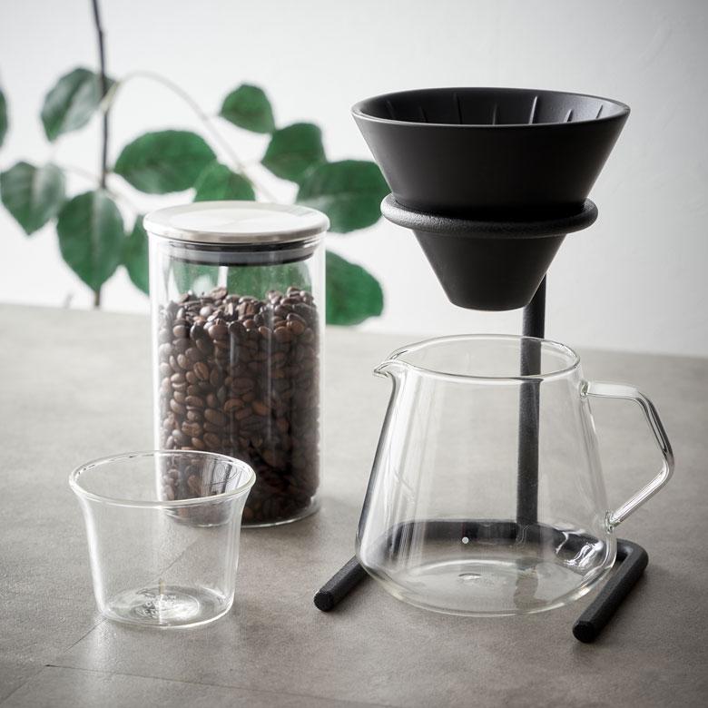 コーヒー メーカー ドリッパー ブリューワー スタンド セット 可動式 メーカー フィルター ドリップ 熱湯 電子レンジ 食洗機  可 耐熱 キントー 西海岸 94169 | KINTO | 05