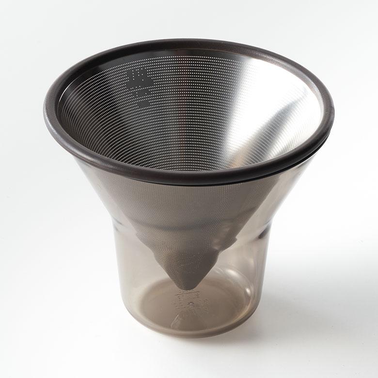 コーヒー ドリッパー カラフェ セット メーカー 600ml ステンレス ガラス フィルター ドリップ 熱湯 電子レンジ 食洗機 可 耐熱 おしゃれ ハンド 西海岸 94170 | KINTO | 10