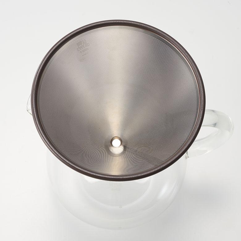 コーヒー ドリッパー カラフェ セット メーカー 1100ml ステンレス ガラス フィルター ドリップ 熱湯 電子レンジ 食洗機 可 耐熱 おしゃれ ハンド 西海岸 94171 | KINTO | 09