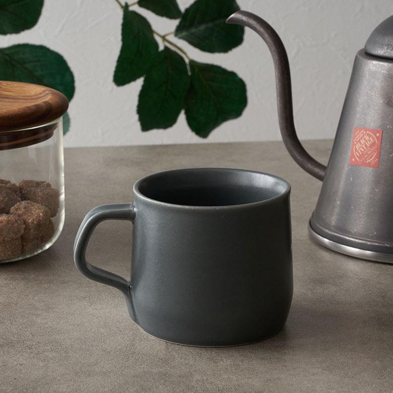 マグ カップ コーヒー 270ml 日本製 スープ 食器 コップ 磁器 紅茶 器 電子レンジ 食洗機 OK 可能 対応 おしゃれ 北欧 雑貨 kinto キントー FOG 西海岸 94173 | KINTO | 07