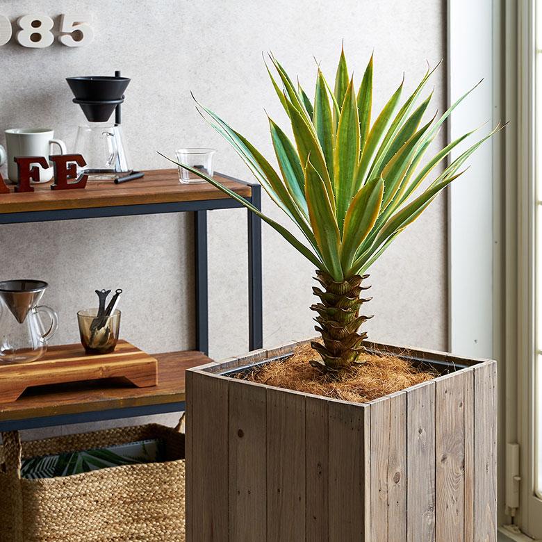 フェイク グリーン ユッカ グロリオサ 高さ 70cm 観葉 植物 プランツ 班入り 造花 アート ディスプレイ おしゃれ 店舗 カリフォルニア サーフ 西海岸 94176 | ブランド登録なし | 10