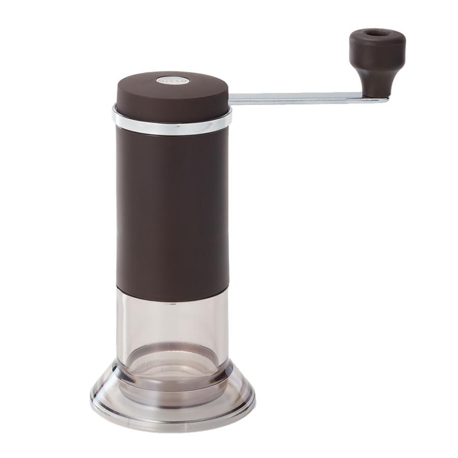 コーヒー ミル 卓上 ハンドル付 日本製 100ml 手 動 豆 挽き セラミック刃 粒度調節 分解 洗浄 すべり止め 珈琲 カフェ おしゃれ 水洗い モダン 西海岸 94178 | ブランド登録なし | 15