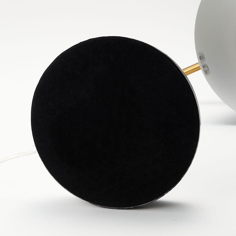 デスク ライト スタンド ランプ アルミ 天然 大理石 1灯 口金17 40W LED 対応 照明 器具 卓上 読書灯 電球付 学習机 おしゃれ 北欧 インテリア 西海岸 94183 | INTERFORM | 15