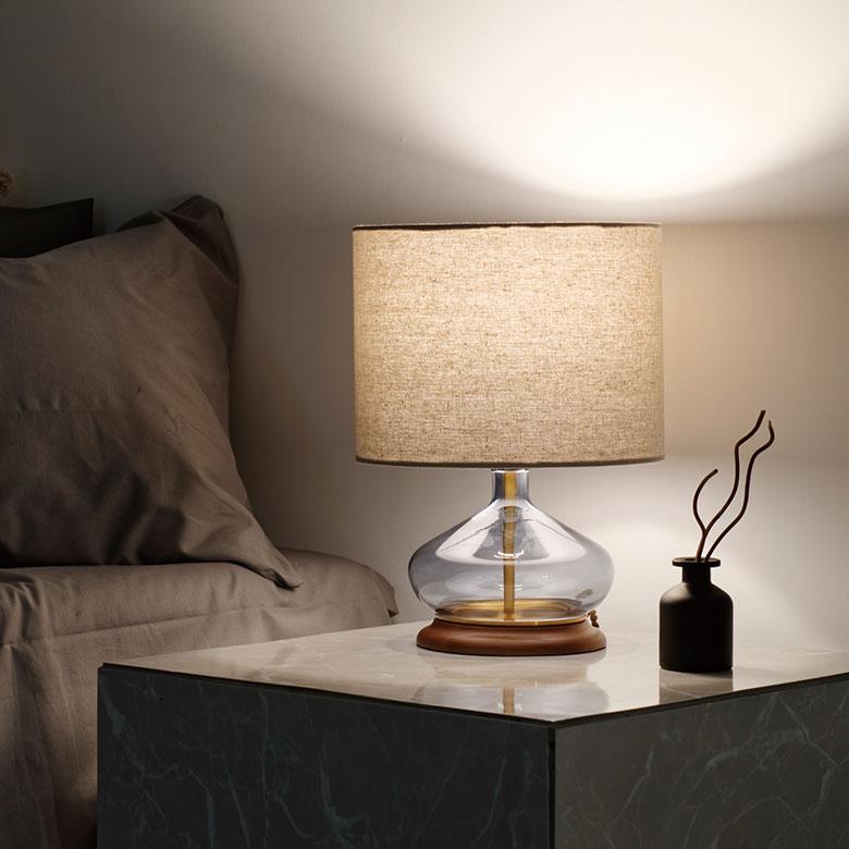 人気商品！】【人気商品！】テーブル ライト スタンド ランプ 天然 木