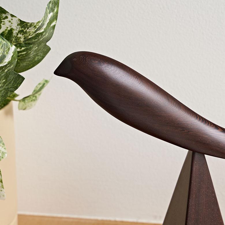 靴 べら シューホーン 親 鳥 天然 木 製 ウッド スタンド 付き  バード オブジェ かわいい 玄関 インテリア おしゃれ 北欧 リゾート 雑貨 西海岸 94196 | ブランド登録なし | 11