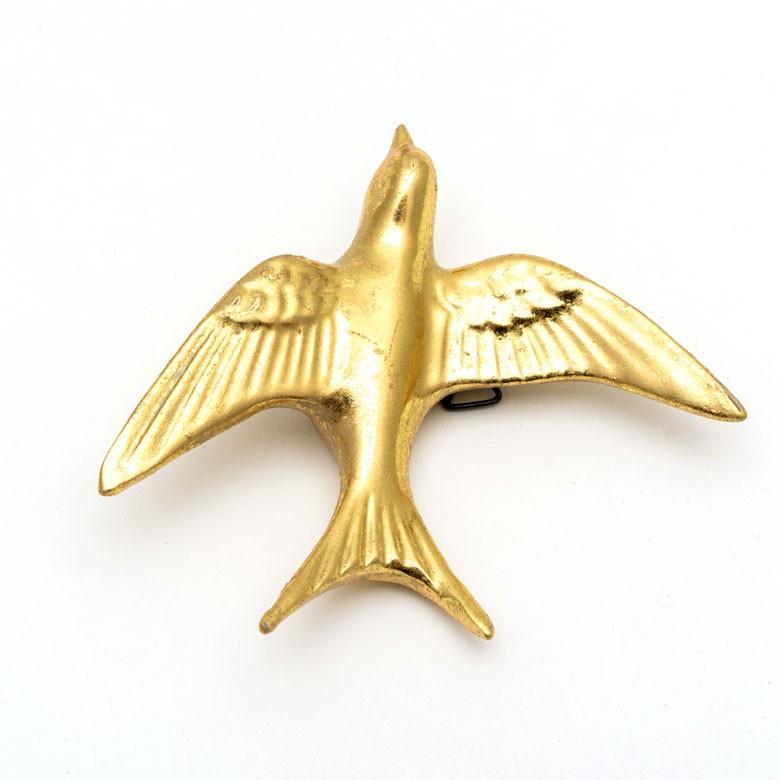 壁飾り ツバメ 鳥 ウォールデコレーション ゴールド 幅約10cm オーナメント アジア雑貨 おしゃれ 北欧 インテリア アンティーク調 94223 | ブランド登録なし | 11