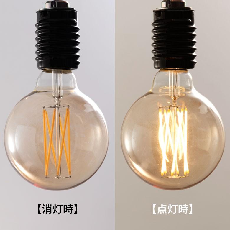 LED電球 E26口金 クリア 暖色系 エジソン電球 レトロランプ 照明 裸電球 ヴインテージ エジソン型 ライト フィラメント 照明器具　エジソンランプ 94601 | ブランド登録なし | 04