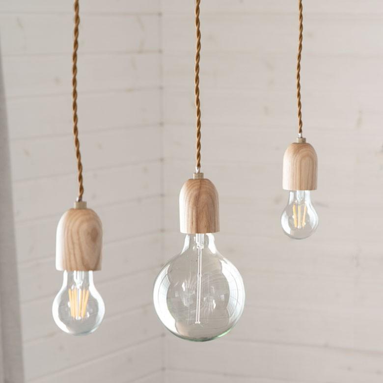 ペンダントライト ソケット 電球ソケット E26 おしゃれ 電球別 照明 リビング ダイニング キッチン レトロ 吊り下げ ナチュラル 94614 | ブランド登録なし | 01