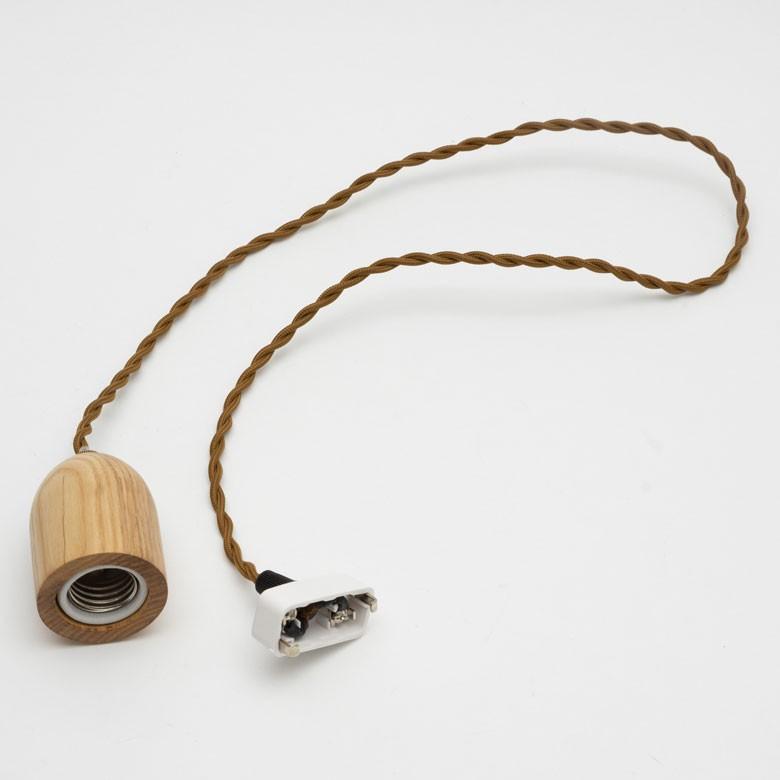 ペンダントライト ソケット 電球ソケット E26 おしゃれ 電球別 照明 リビング ダイニング キッチン レトロ 吊り下げ ナチュラル 94614 | ブランド登録なし | 02