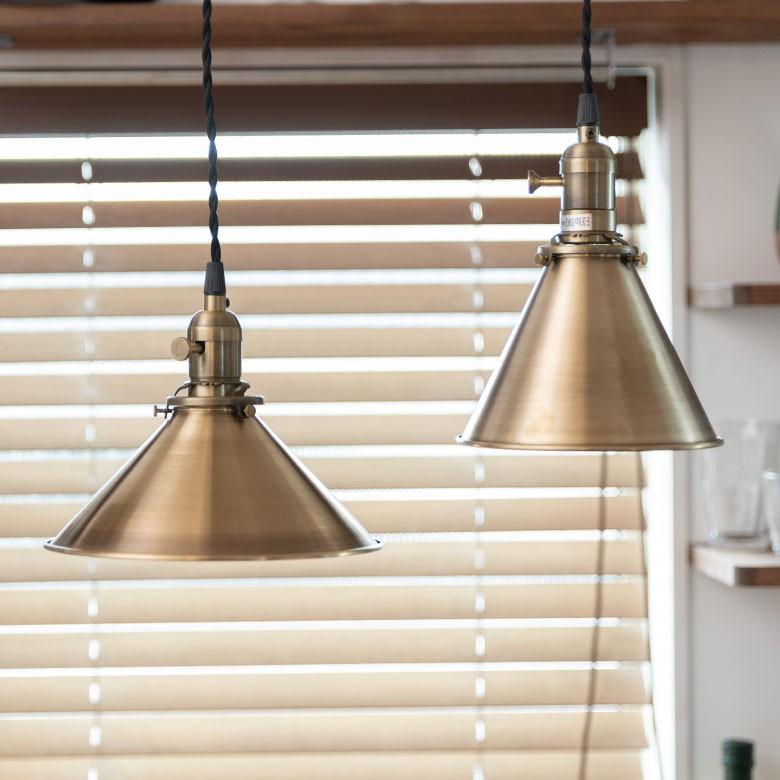 ペンダントライト ランプシェード 吊り下げ 照明 21.5cm おしゃれ アンティーク LED対応 E26 シーリング レトロ カフェ ダイニング キッチン 94624 | ブランド登録なし | 07