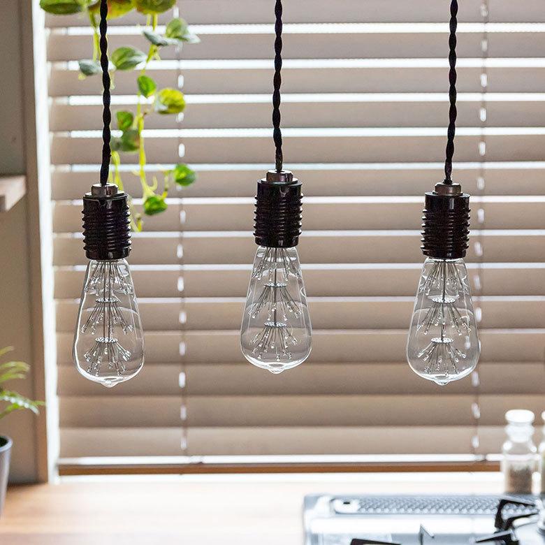 LED電球 レトロ ランプ エジソン LED 電球 球 ナス型 電球色 直径6.4cm E26 クリア フィラメント 裸電球 照明 おしゃれ ペンダント ライト 省エネ エコ 94626 | ブランド登録なし | 07