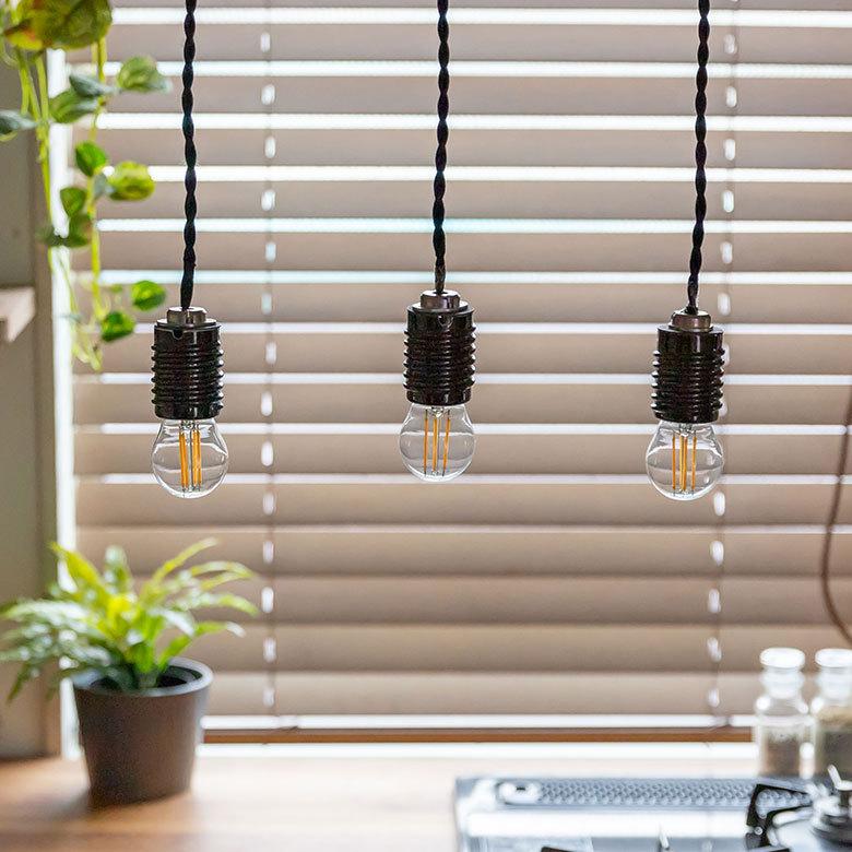 LED電球 レトロ ランプ エジソン LED 電球 球 梨型 電球色 直径4cm E26 クリア フィラメント 裸電球 照明 おしゃれ ペンダント ライト 省エネ エコ 94628 | ブランド登録なし | 07