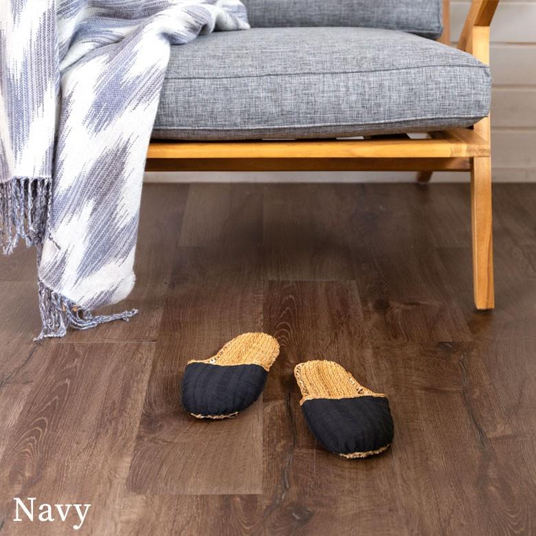 スリッパ ルームシューズ  ムギワラ リネン かわいい おしゃれ 無地 レディース ナチュラル 室内履き 涼しい 94719 | ブランド登録なし | 18