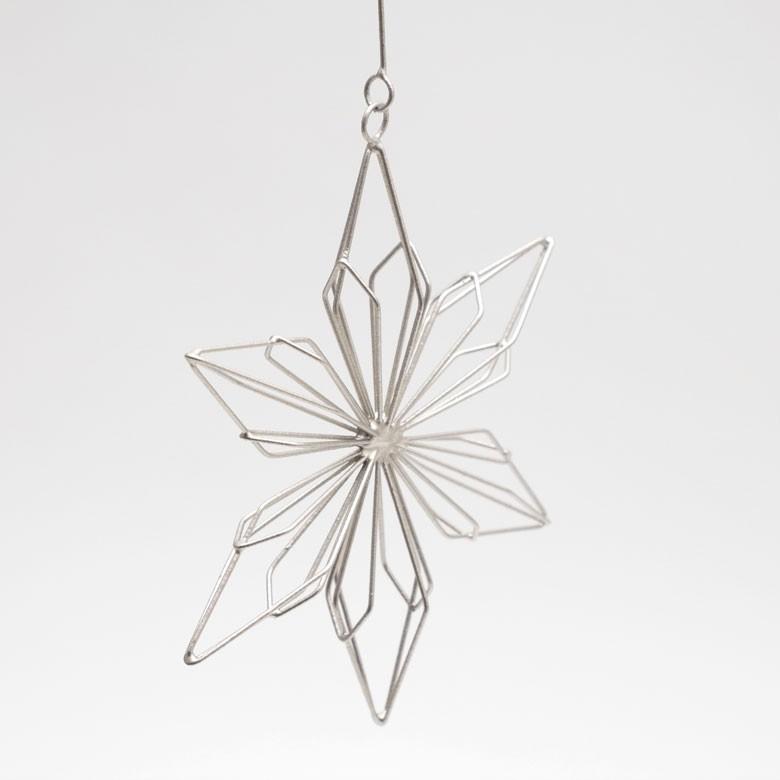 オーナメント アイアン ワイヤー 花型 ゴールド シルバー 幅10cm クリスマスデコレーション デコレーション 飾り おしゃれ 北欧 かわいい クリスマス雑貨 94725 | ブランド登録なし | 04