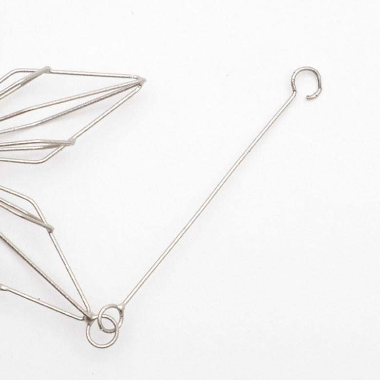 オーナメント アイアン ワイヤー 花型 ゴールド シルバー 幅10cm クリスマスデコレーション デコレーション 飾り おしゃれ 北欧 かわいい クリスマス雑貨 94725 | ブランド登録なし | 05