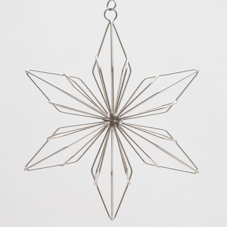 オーナメント アイアン ワイヤー 花型 ゴールド シルバー 幅10cm クリスマスデコレーション デコレーション 飾り おしゃれ 北欧 かわいい クリスマス雑貨 94725 | ブランド登録なし | 08