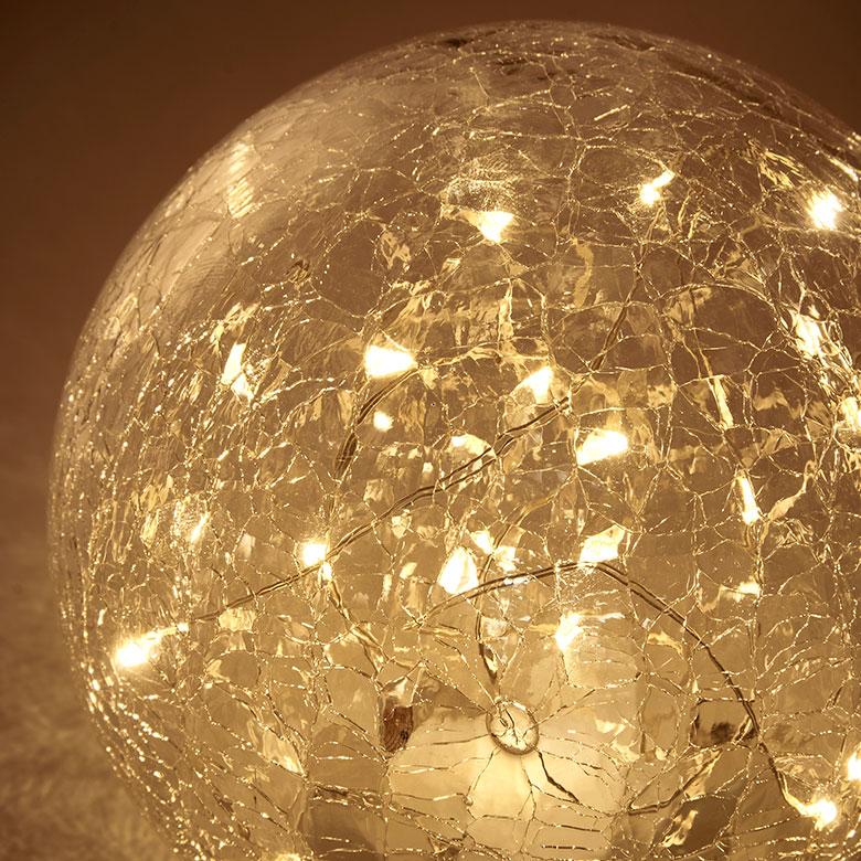 ガラス ドーム LED ライト Sサイズ 電飾 ボール型 雪の家 イルミネーション 電池式 おしゃれ 照明 オブジェ 置物 リビング インテリア 北欧 雑貨 西海岸 94737 | ブランド登録なし | 16