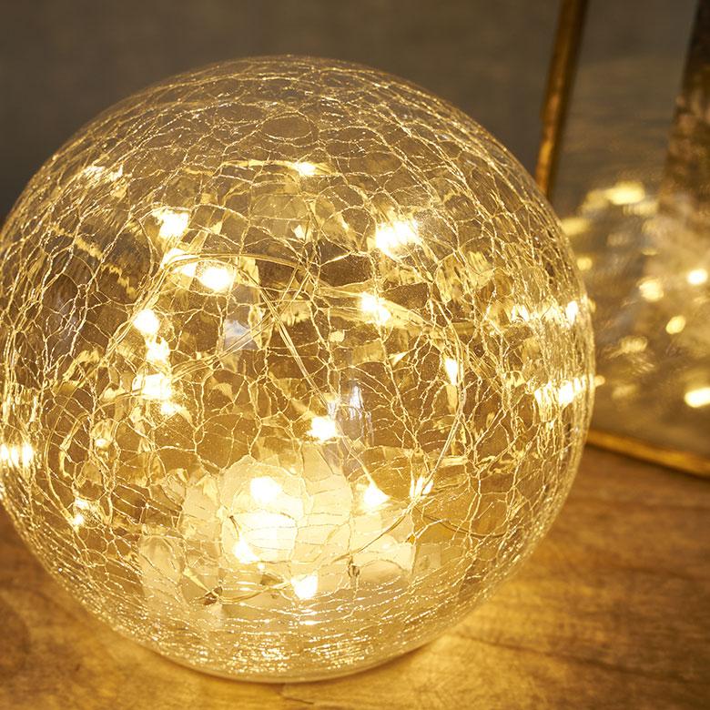 ガラス ドーム LED ライト Sサイズ 電飾 ボール型 雪の家 イルミネーション 電池式 おしゃれ 照明 オブジェ 置物 リビング インテリア 北欧 雑貨 西海岸 94737 | ブランド登録なし | 08