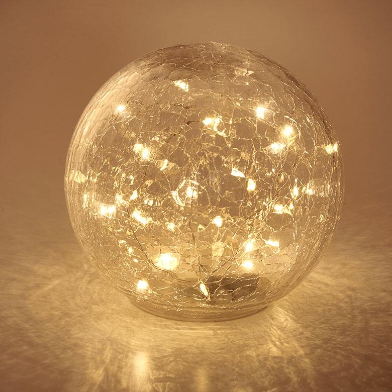 ガラス ドーム LED ライト Lサイズ 電飾 ボール型 雪の家 イルミネーション 電池式 おしゃれ 照明 オブジェ 置物 リビング インテリア 北欧 雑貨 西海岸 94738 | ブランド登録なし | 14