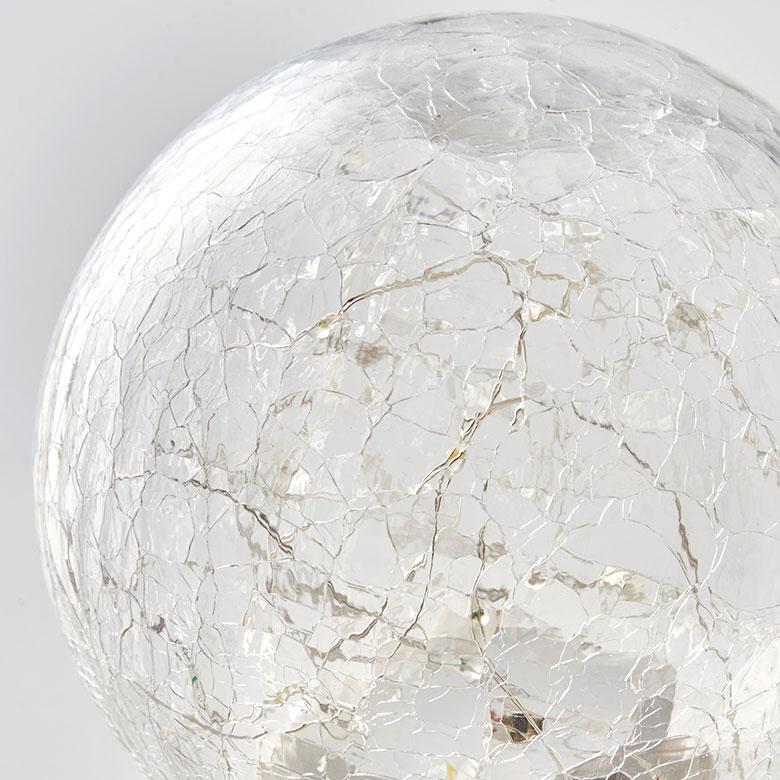 ガラス ドーム LED ライト Lサイズ 電飾 ボール型 雪の家 イルミネーション 電池式 おしゃれ 照明 オブジェ 置物 リビング インテリア 北欧 雑貨 西海岸 94738 | ブランド登録なし | 15