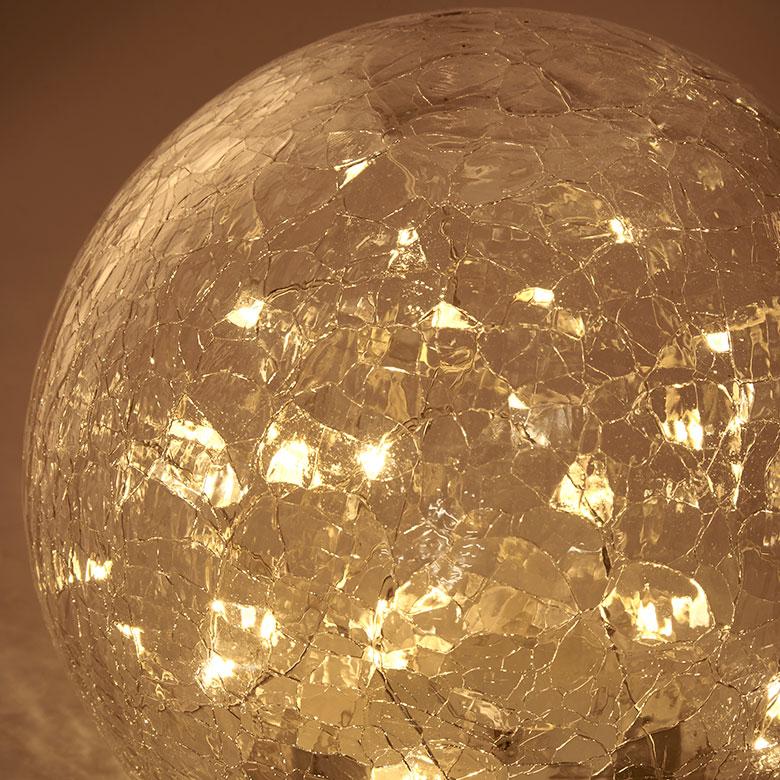 ガラス ドーム LED ライト Lサイズ 電飾 ボール型 雪の家 イルミネーション 電池式 おしゃれ 照明 オブジェ 置物 リビング インテリア 北欧 雑貨 西海岸 94738 | ブランド登録なし | 16