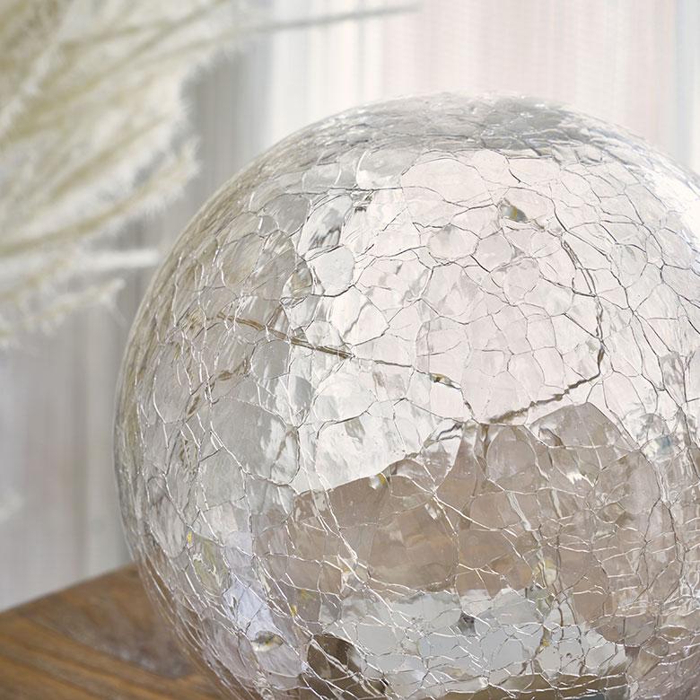 ガラス ドーム LED ライト Lサイズ 電飾 ボール型 雪の家 イルミネーション 電池式 おしゃれ 照明 オブジェ 置物 リビング インテリア 北欧 雑貨 西海岸 94738 | ブランド登録なし | 02