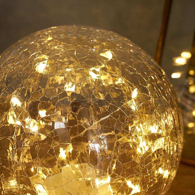 ガラス ドーム LED ライト Lサイズ 電飾 ボール型 雪の家 イルミネーション 電池式 おしゃれ 照明 オブジェ 置物 リビング インテリア 北欧 雑貨 西海岸 94738 | ブランド登録なし | 08