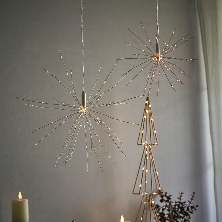 LED ライト クリスマス 電飾 ガーランド 50cm イルミネーション 電池式 直径 24cm デコレーション オブジェ ハロウィン パーティー 誕生日 雑貨 西海岸 94740 | ブランド登録なし | 08