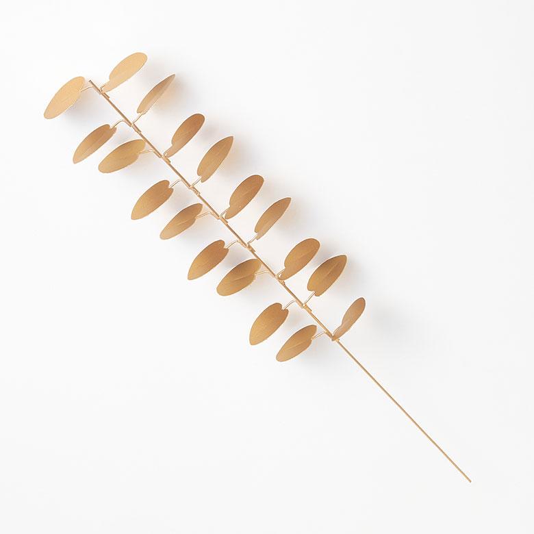 フェイク グリーン ユーカリ 枝 造花 約 W 7cm D 6cm H 32cm ブリキ ゴールド おしゃれ クリスマス デコレーション インテリア パーティー 雑貨 西海岸 94744 | ブランド登録なし | 14