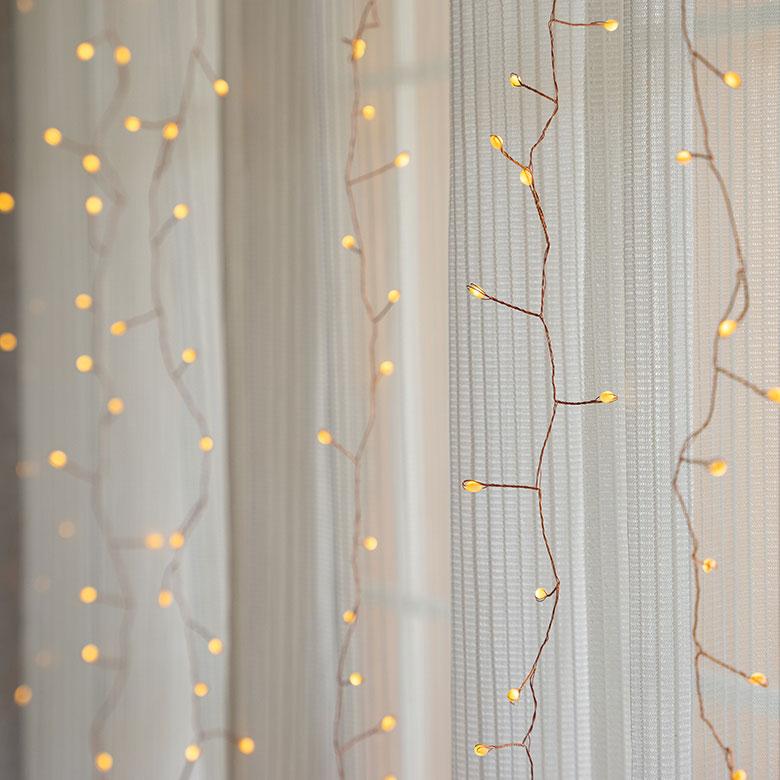 LED ライト クリスマス 電飾 ライン 200cm 2m タイマー リモコン付き イルミネーション USB デコレーション インテリア おしゃれ 北欧 雑貨 西海岸 94745 | ブランド登録なし | 11