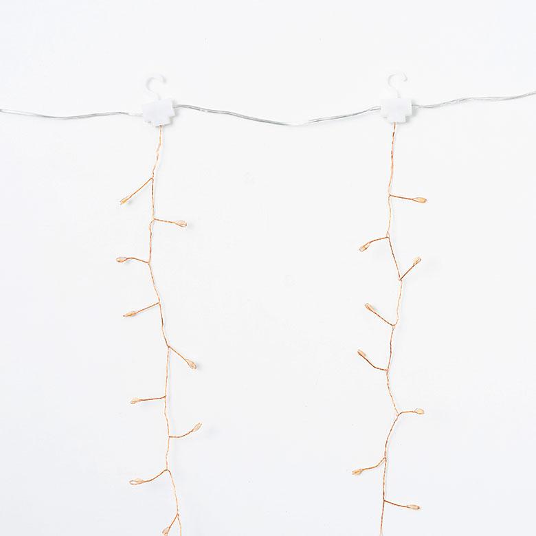 LED ライト クリスマス 電飾 ライン 200cm 2m タイマー リモコン付き イルミネーション USB デコレーション インテリア おしゃれ 北欧 雑貨 西海岸 94745 | ブランド登録なし | 16