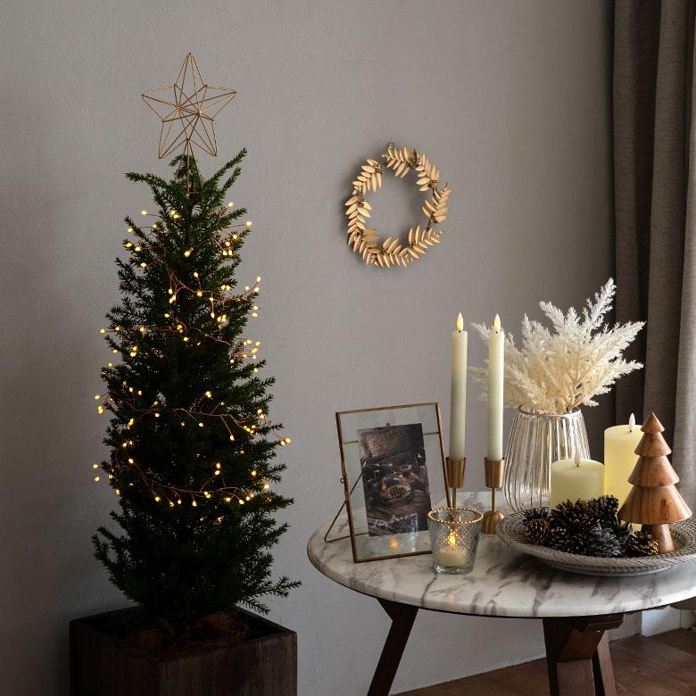 ツリー トッパー クリスマス 星 スター オブジェ オーナメント 約 W