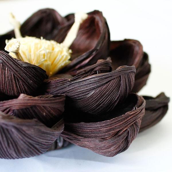 デコレーション 造花 フラワー オブジェ アートフラワー アートプランツ ブラウン コーンリーフ アジア雑貨 インテリア アジア工房 9474 | ブランド登録なし | 02