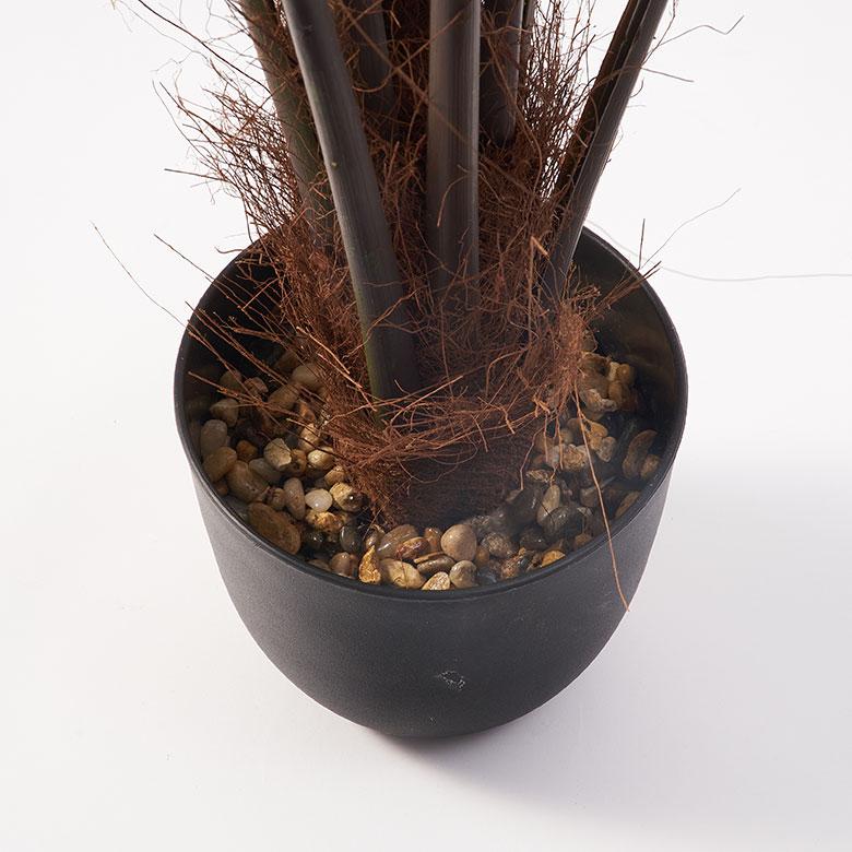 フェイク グリーン ヤシ パームツリー 高さ 100cm 人工 観葉 植物 花 多肉 プランツ 造花 アート ディスプレイ おしゃれ 北欧 店舗 インテリア 西海岸 94754 | ブランド登録なし | 10