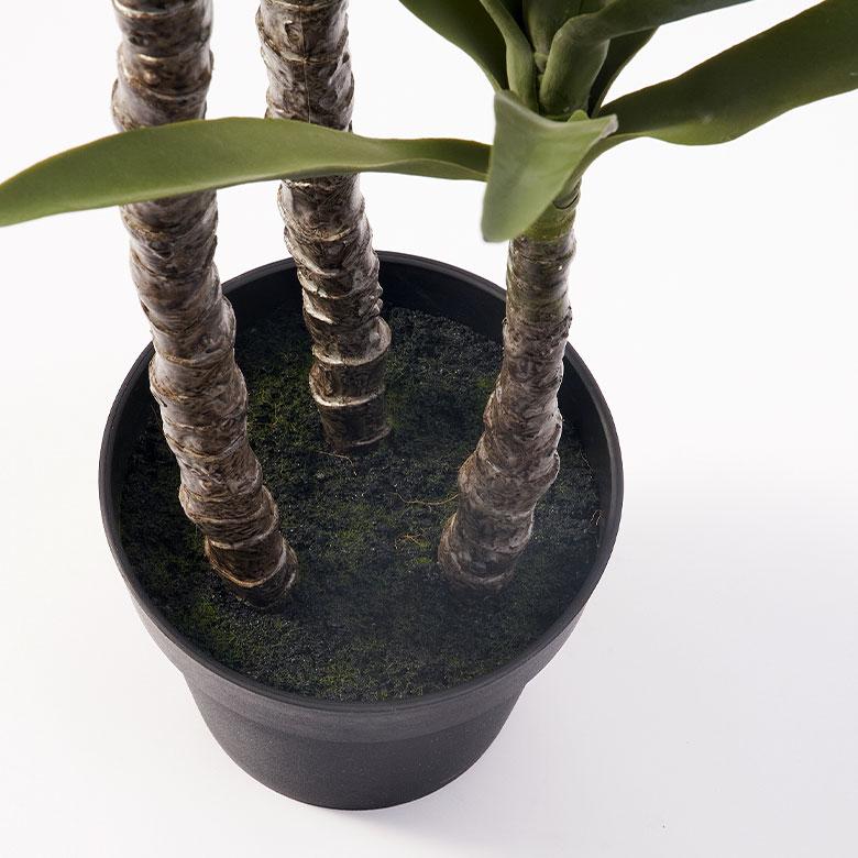 フェイク グリーン アガベ 高さ 155cm 人工 観葉 植物 花 多肉