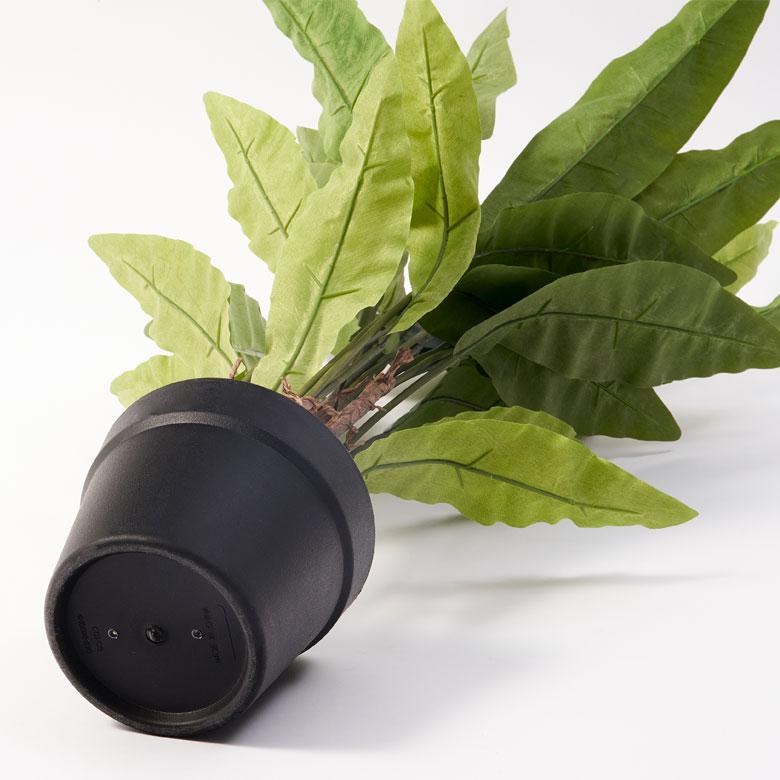 フェイク グリーン アスプレニウム オオタニワタリ 高さ 90cm 人工 観葉 植物 シダ プランツ アート ディスプレイ おしゃれ 北欧 インテリア 西海岸 94757 | ブランド登録なし | 09