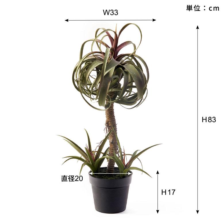 フェイク グリーン チランジア キセログラフィカ 高さ 83cm 人工 観葉