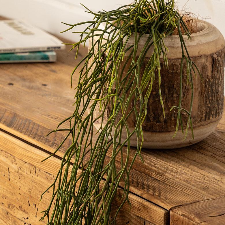 フェイク グリーン リプサリス 観葉 植物 アーティフィシャル 造花 アート ハンギング ブッシュ リゾート おしゃれ 北欧 インテリア 雑貨 西海岸 94760 | ブランド登録なし | 09