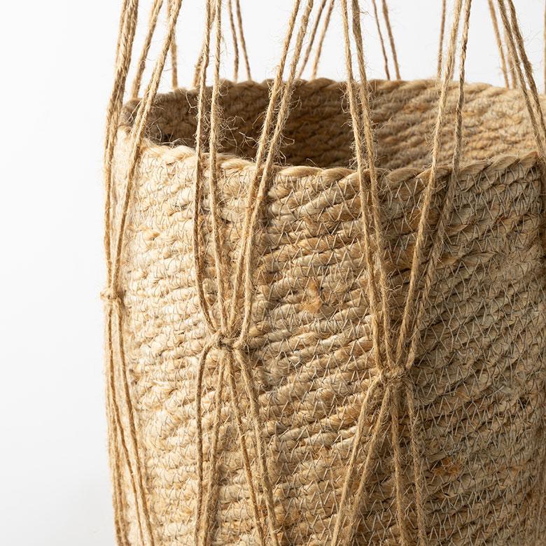 プラント ハンガー ハンギング プランター ジュート 麻 マクラメ 吊り下げ 植物 グリーン フラワー 花 リゾート おしゃれ 北欧 インテリア 雑貨 西海岸 94765 | ブランド登録なし | 11