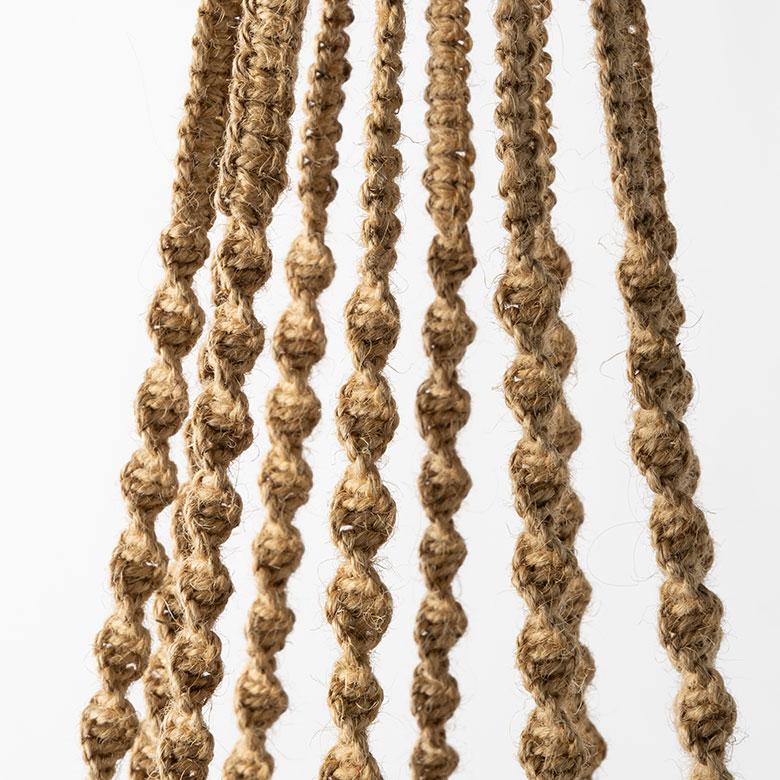 プラント ハンガー ハンギング プランター ジュート 麻 マクラメ 吊り下げ 植物 グリーン フラワー 花 リゾート おしゃれ 北欧 インテリア 雑貨 西海岸 94765 | ブランド登録なし | 12