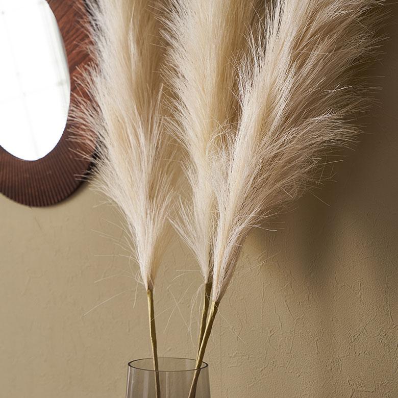 アーティフィシャル フラワー 造花 すすき パンパス フェザー グラス 高さ 約 105cm 花材 フェイク グリーン アレンジメント おしゃれ 北欧 雑貨 西海岸風 94768 | ブランド登録なし | 16