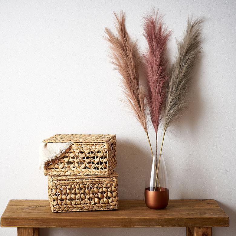 アーティフィシャル フラワー 造花 すすき パンパス フェザー グラス 高さ 約 105cm 花材 フェイク グリーン アレンジメント おしゃれ 北欧 雑貨 西海岸風 94768 | ブランド登録なし | 09