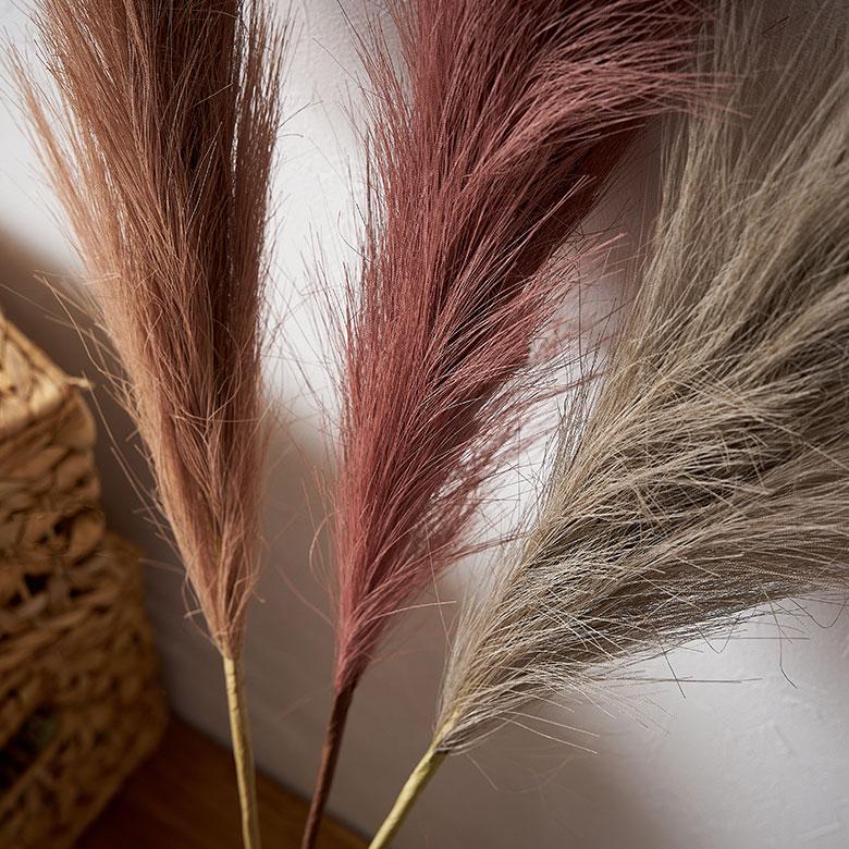 アーティフィシャル フラワー 造花 すすき パンパス フェザー グラス 高さ 約 105cm 花材 フェイク グリーン アレンジメント おしゃれ 北欧 雑貨 西海岸風 94768 | ブランド登録なし | 10