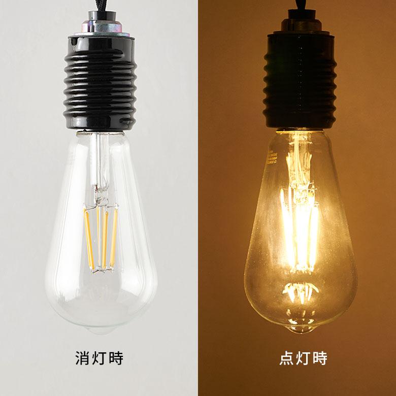 LED 電球 E26 60W 相当 810 ルーメン lm クリア 電球色 エジソン型 省エネ 節電 長寿命 ライト 照明 天井 おしゃれ 北欧 雑貨 インテリア 西海岸 94775 | ブランド登録なし | 10