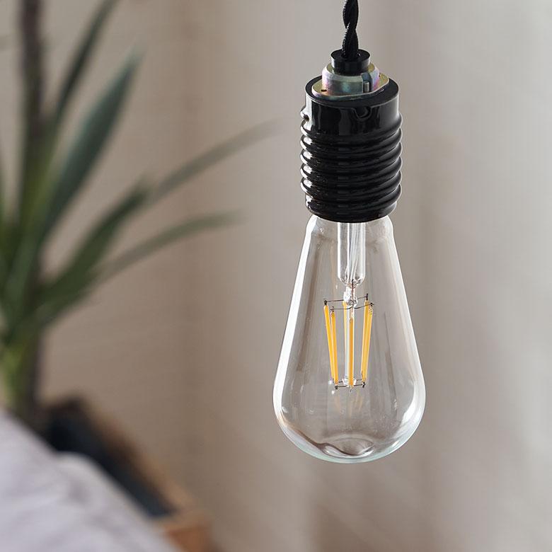 LED 電球 E26 60W 相当 810 ルーメン lm クリア 電球色 エジソン型 省エネ 節電 長寿命 ライト 照明 天井 おしゃれ 北欧 雑貨 インテリア 西海岸 94775 | ブランド登録なし | 04